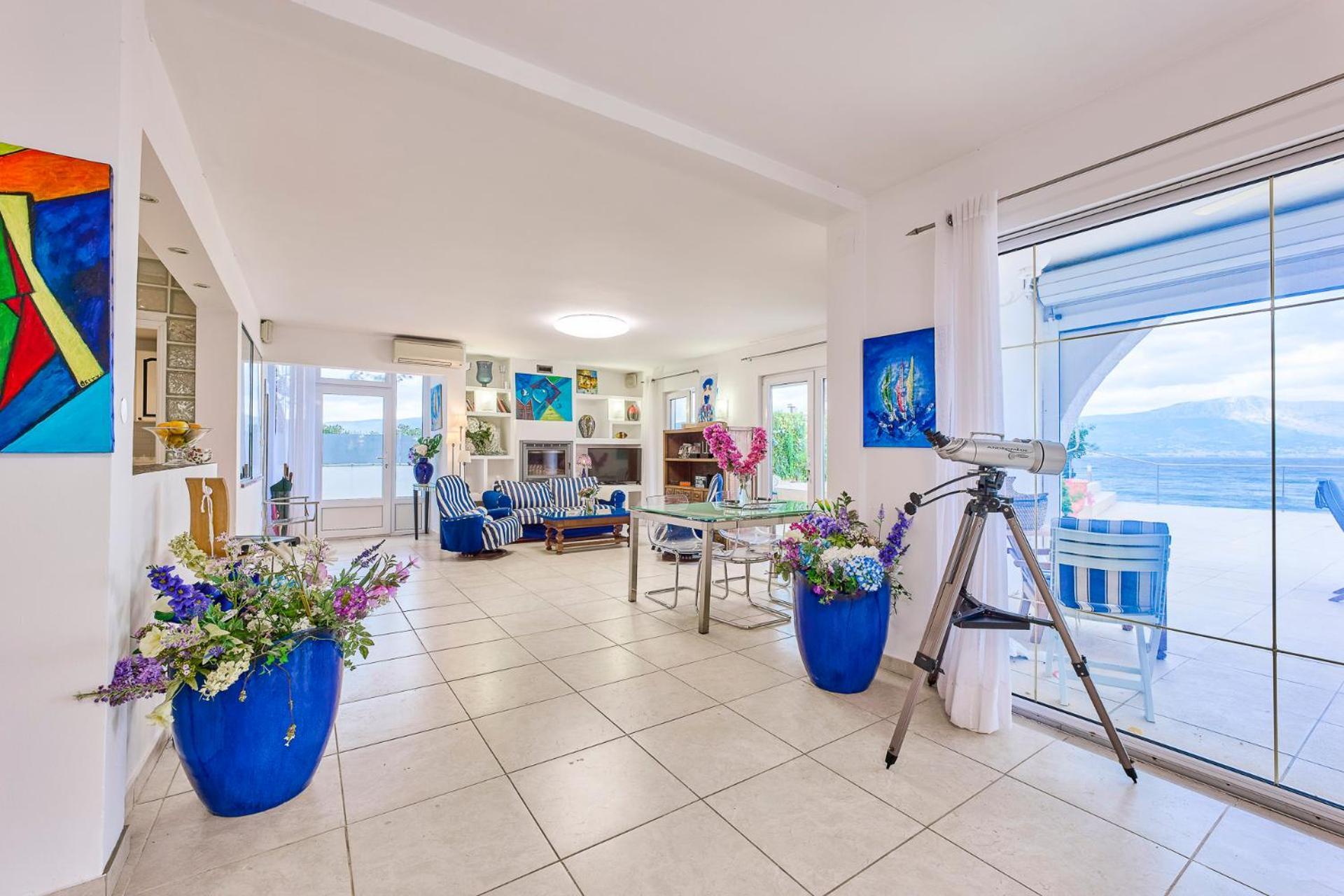 Villa Unique Sur La Plage Pour Des Vacances Inoubliables En Famille Ou Entre Amis Pour 10 Personnes Slatine Dış mekan fotoğraf